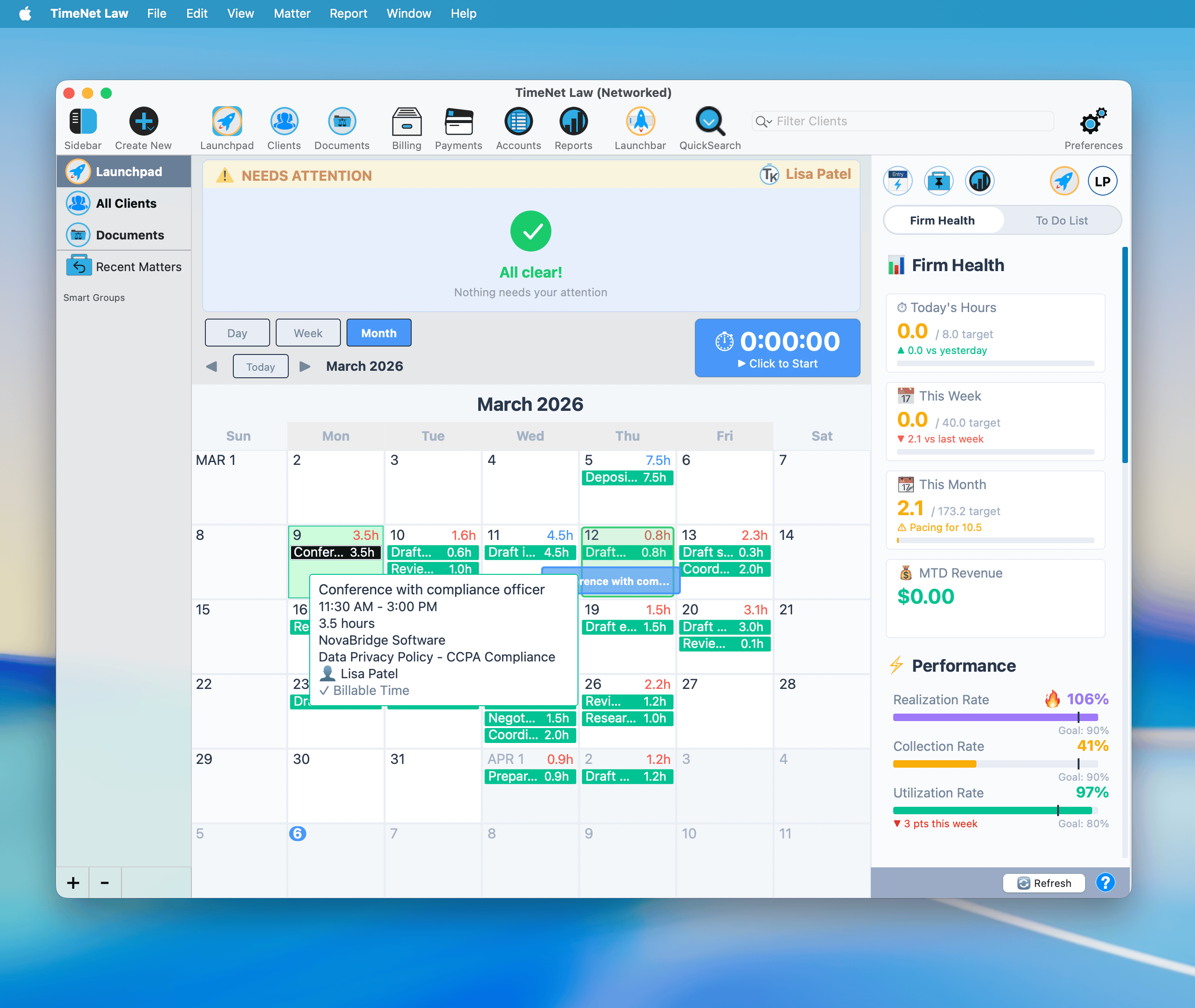 Month View mid-drag state showing entry being rescheduled between calendar days